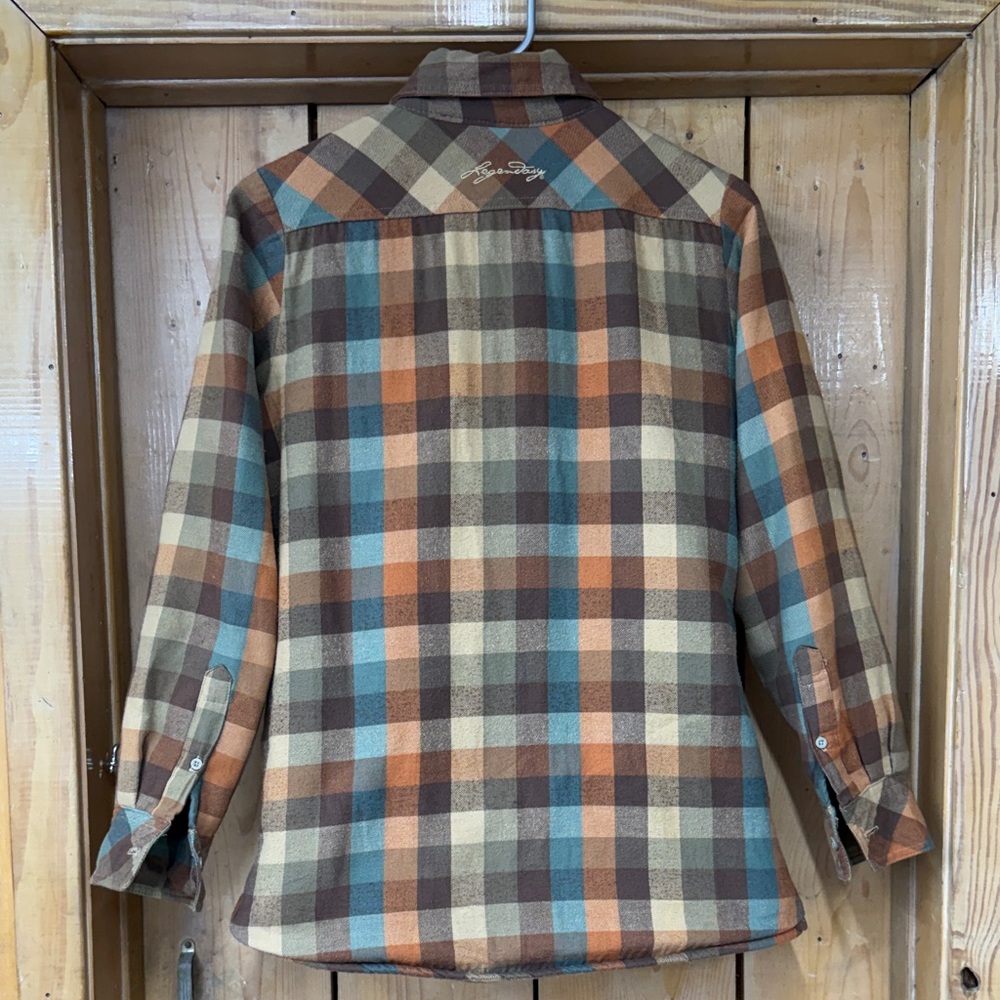 Plaid Flannel Jacket for Women - Picture 2 of 5